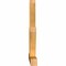 Ekena Millwork Saratoga Rough Sawn Timber Gable Bracket, Western Red Cedar, 72"W x 42"H x 4"D x 4"F, 14/12 Pitch GBW072X42X0404SAR00RWR - alternate 4